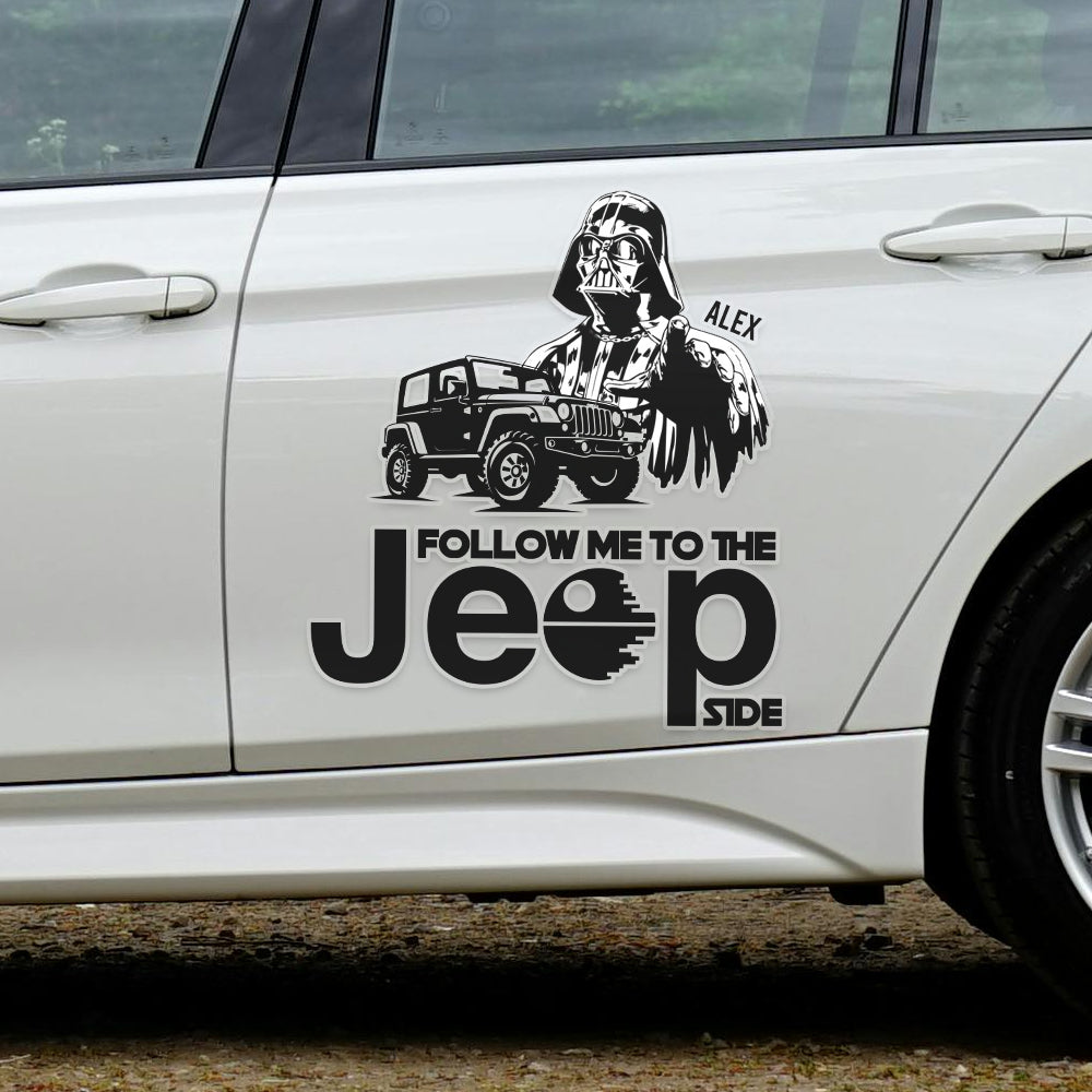 Custom Star Wars Jeep Side Decal - Personalized Car Sticker