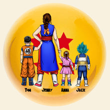 Load image into Gallery viewer, Custom Anime Family Pillow - Mother&#39;s Day Gift Pillow PopCulturePrints
