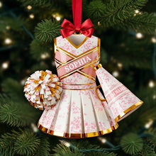 Load image into Gallery viewer, Personalized Cheerleader Christmas Ornament - A Festive Gift for Cheerleading Fans Ornament PopCulturePrints
