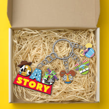 Load image into Gallery viewer, Personalized Dad Keychain - Pop Culture Charm Keychains PopCulturePrints
