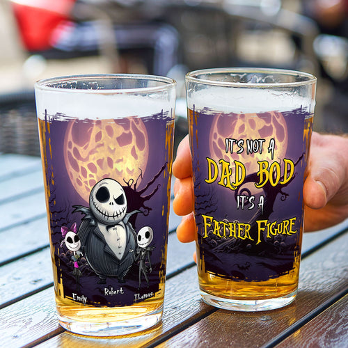 Personalized Father Figure Beer Glass - Pop Culture Gift for Dad Beer Glasses PopCulturePrints