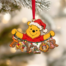 Load image into Gallery viewer, Name Art Woodland String Ornament, Personalized Gifts 03qhtn230926 Ornament PopCulturePrints
