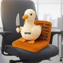 Load image into Gallery viewer, I Hope This Email Finds You Before I Do - Funny Coworker Characters Pillow - Personalized Gifts for Coworkers Pillow PopCulturePrints
