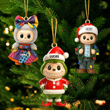 Load image into Gallery viewer, Cute Monsters Personalized Acrylic Ornament - The Perfect Gift for Xmas Movie Fans Ornament PopCulturePrints
