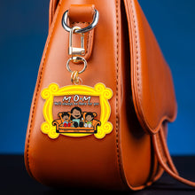 Load image into Gallery viewer, M.O.M. We&#39;ll Always Be There for You - Personalized Keychain for Mom, Gift for Moms and Grandmas Keychains PopCulturePrints

