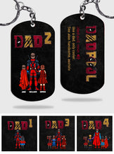 Load image into Gallery viewer, Dadpool - Personalized The Psychopath Stainless Steel Keychain
