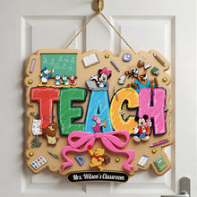Load image into Gallery viewer, Teach Acrylic Sign - Personalized Gifts for Teachers
