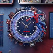 Load image into Gallery viewer, Masked Fighter Acrylic Wall Clock - Personalized Gifts 05nalu180726 Hanging Wall Clock PopCulturePrints
