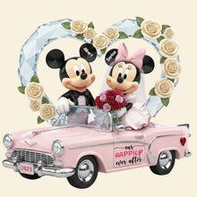 Load image into Gallery viewer, Our Happily Ever After - Romantic Wedding Acrylic Plaque | Personalized Gift for Couples Shaped Plaques PopCulturePrints
