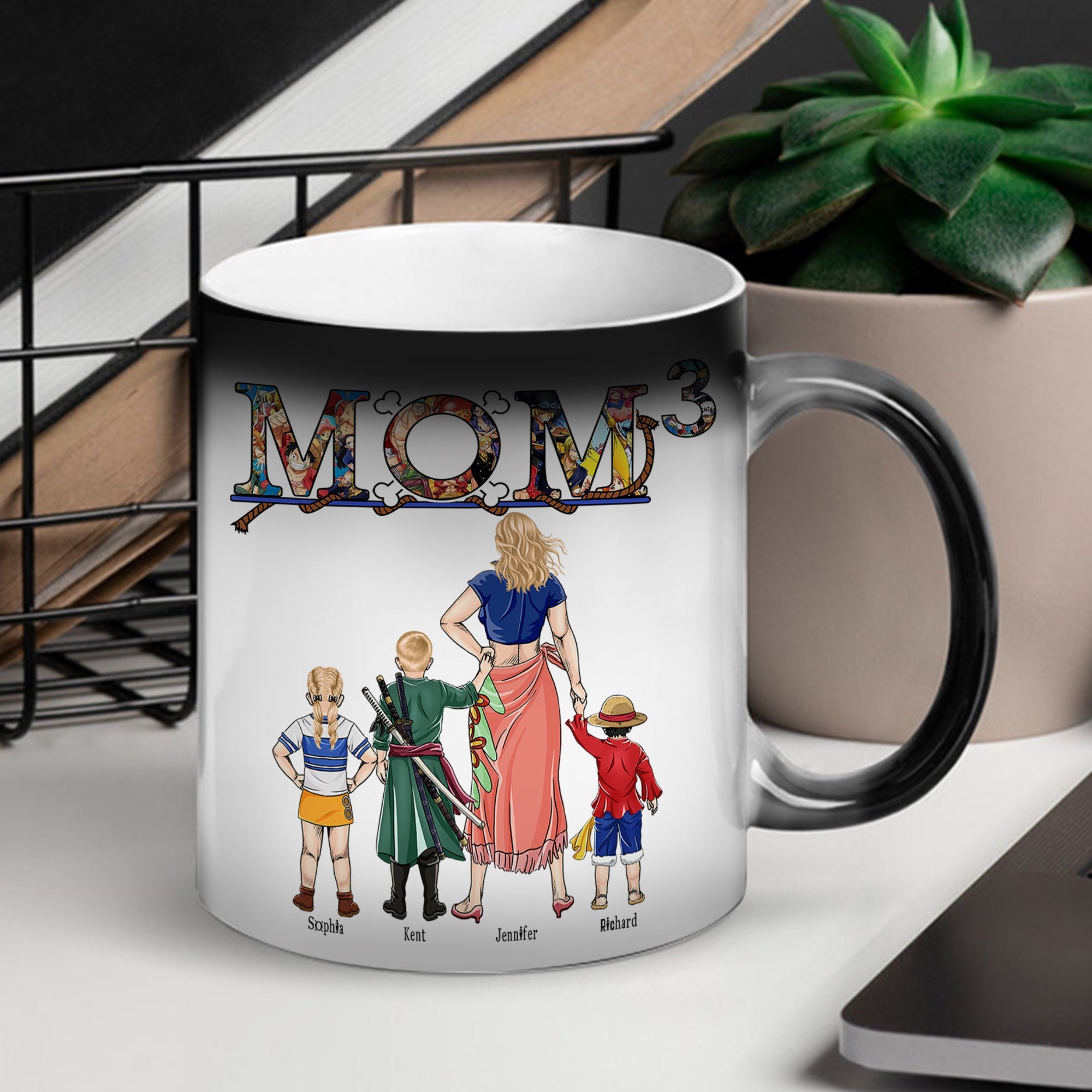 Personalized Magic Mug for Mom - Heartfelt Mother's Day Gift Coffee Mug PopCulturePrints