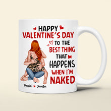 Load image into Gallery viewer, Personalized Couple Mug - Happy Valentine&#39;s Day Gift Coffee Mug PopCulturePrints
