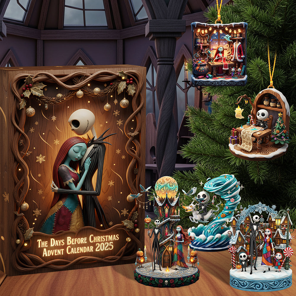 "Bring the Magic of Christmas Home!" - Personalized Christmas Family Advent Calendar - Gift for Families, Friends, and Loved Ones Advent Calendar PopCulturePrints