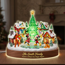 Load image into Gallery viewer, Illuminate the Joy: Cute Characters Acrylic Light Box - Personalized Christmas Gift for Family Light Box PopCulturePrints
