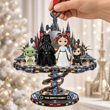 Load image into Gallery viewer, Our Galactic Family Christmas Ornament - Personalized Gifts For Family 05ohdt131026 Ornament PopCulturePrints
