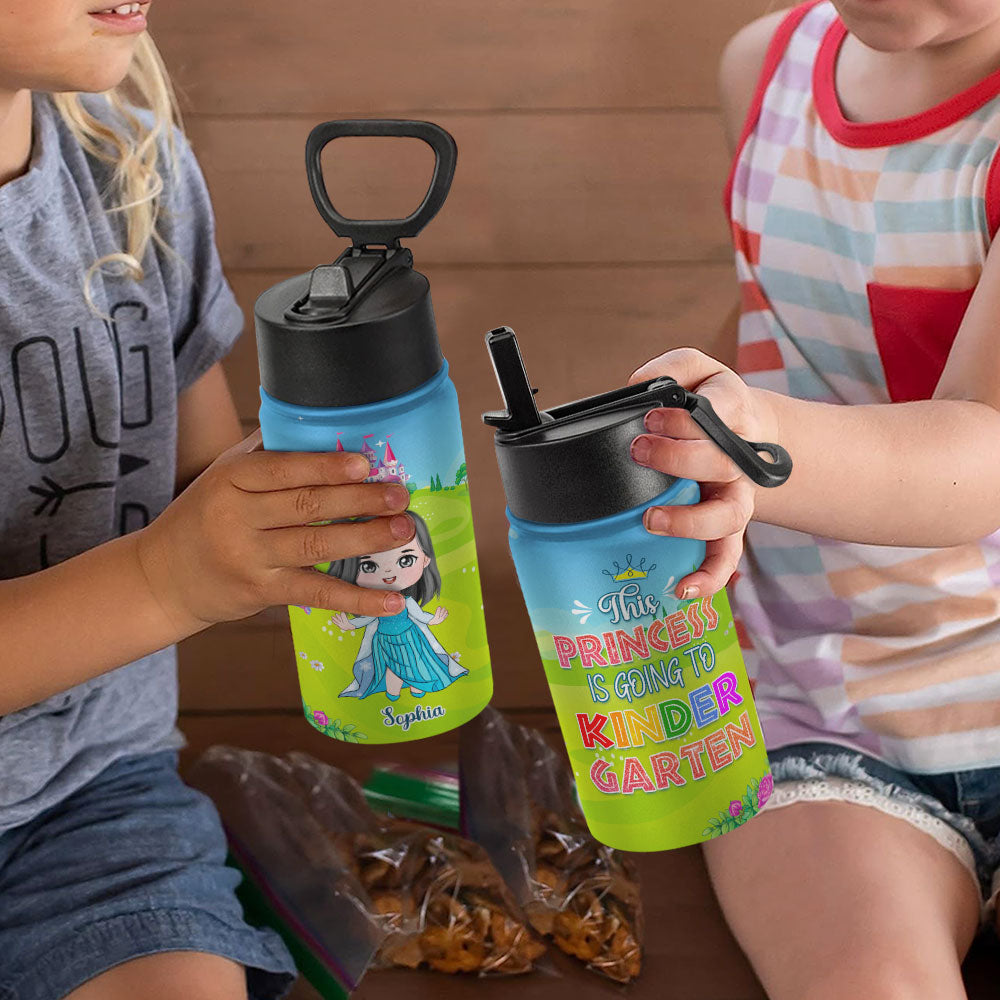 Personalized Princess Tumbler for Kids - Back to School Gift Kid Tumbler PopCulturePrints