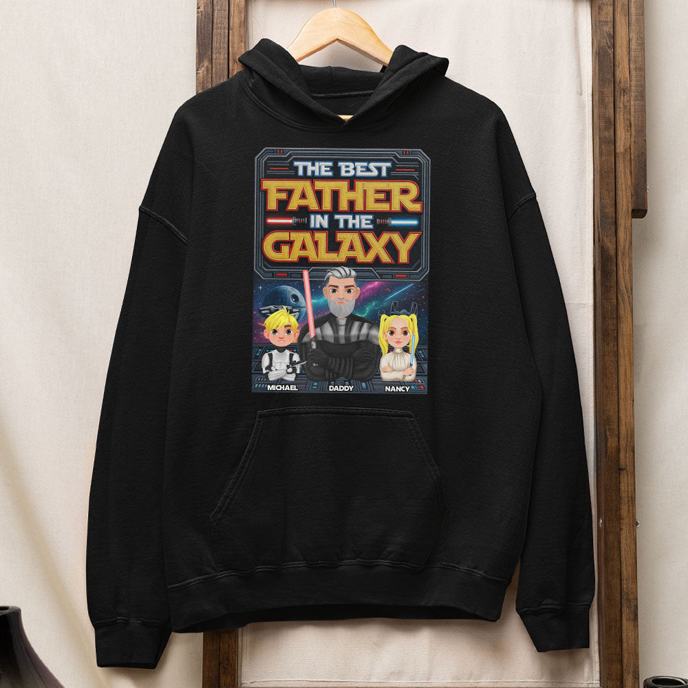 The Best Father in the Galaxy - Personalized Gifts for Dads Shirts PopCulturePrints