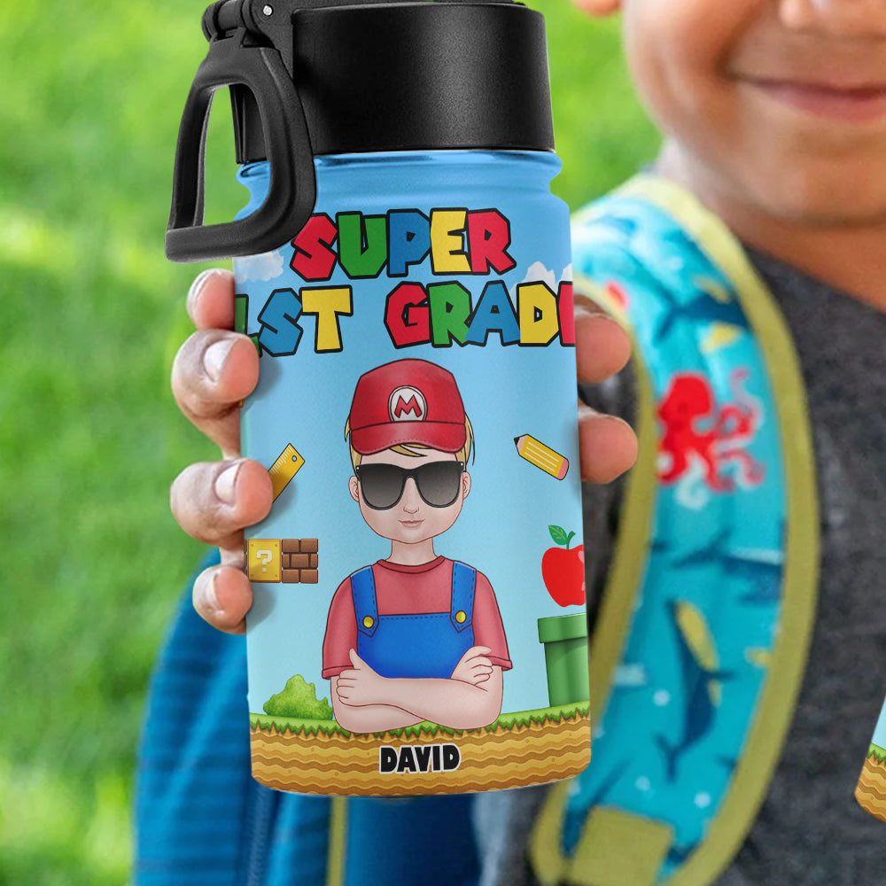 Super 1st Grade Customized Water Bottle