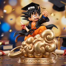 Load image into Gallery viewer, "Celebrate Your Achievements!" - Power Level Graduate Shaped Plaque - Personalized Gift for Graduates Shaped Plaques PopCulturePrints
