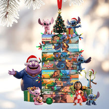Load image into Gallery viewer, Celebrate the Magic of Christmas - Film Stack Ornament - Personalized Gift Ornament PopCulturePrints
