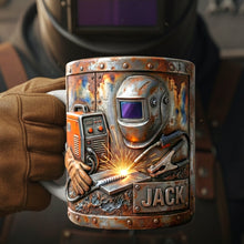 Load image into Gallery viewer, "For the Welders Who Create Magic!" - Proud Welder Coffee Mug - Personalized Gifts For Welders Coffee Mug PopCulturePrints
