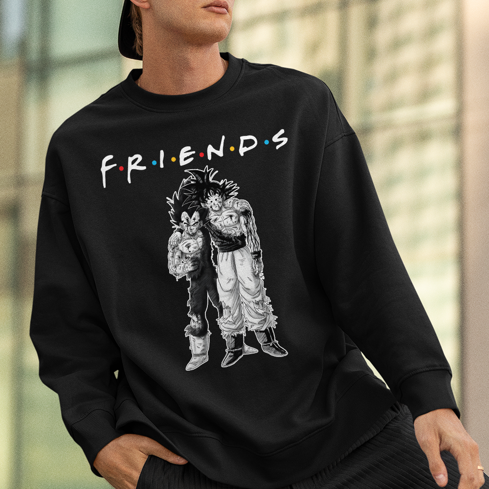 Anime Friends Inspired Sweatshirt