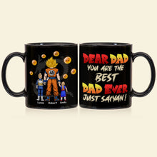 Load image into Gallery viewer, Personalized Dragon-themed Best Dad Mug Coffee Mug PopCulturePrints
