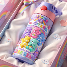 Load image into Gallery viewer, Be Motivated with Care Bears - Adorable Customized Kid Tumbler Tumbler Cup PopCulturePrints
