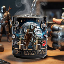 Load image into Gallery viewer, "Best Dad Ever" - Personalized Magic Mug for Dads &amp; Grandpas Coffee Mug PopCulturePrints
