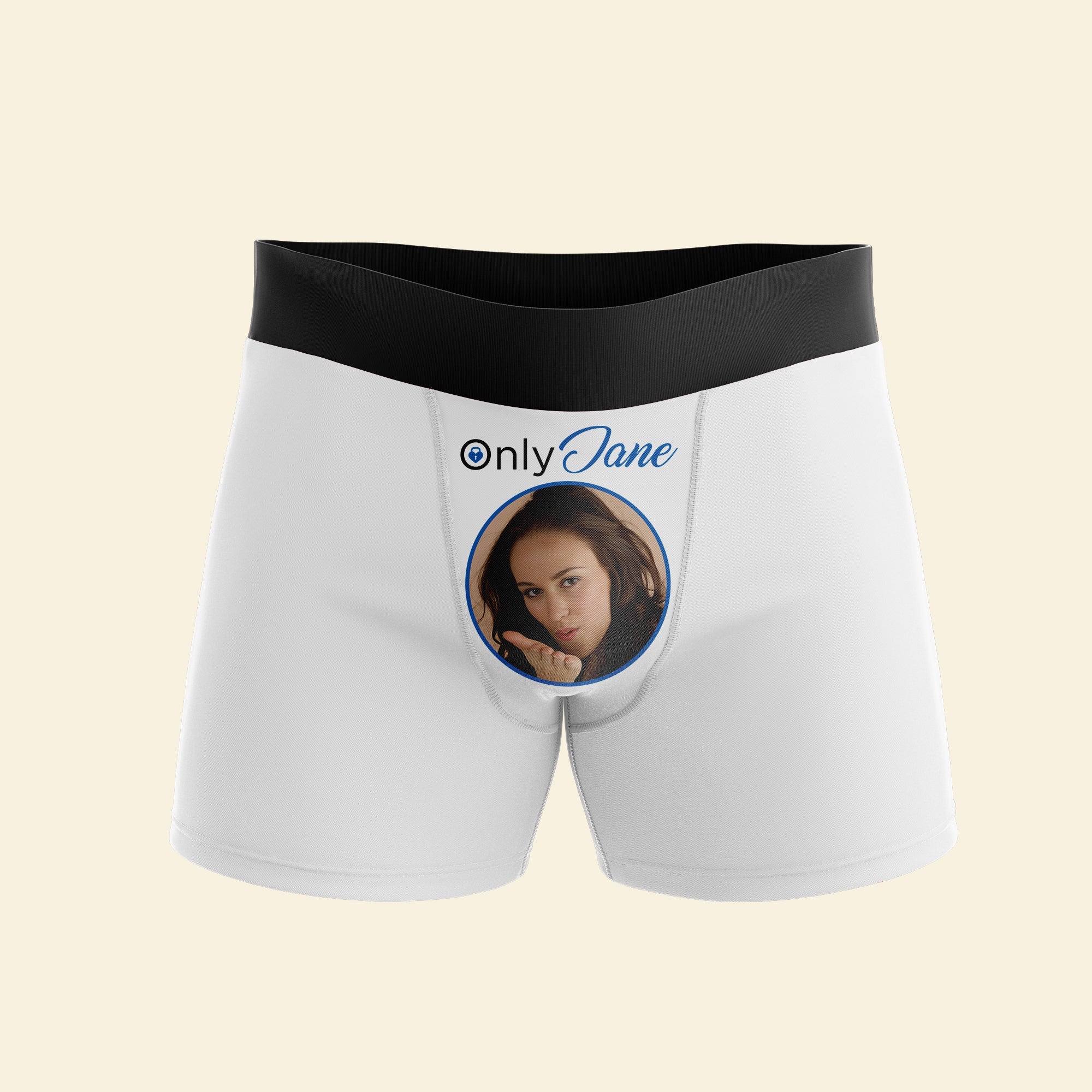 Personalized Couple's Underwear | Custom Photo Boxers & Briefs Boxer Briefs PopCulturePrints