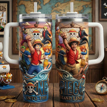 Load image into Gallery viewer, "Set Sail on an Ocean Adventure!" - Personalized Ocean Adventure Crew Tumbler - Perfect Gift for Fans of Adventure &amp; Fun Tumbler Cup PopCulturePrints
