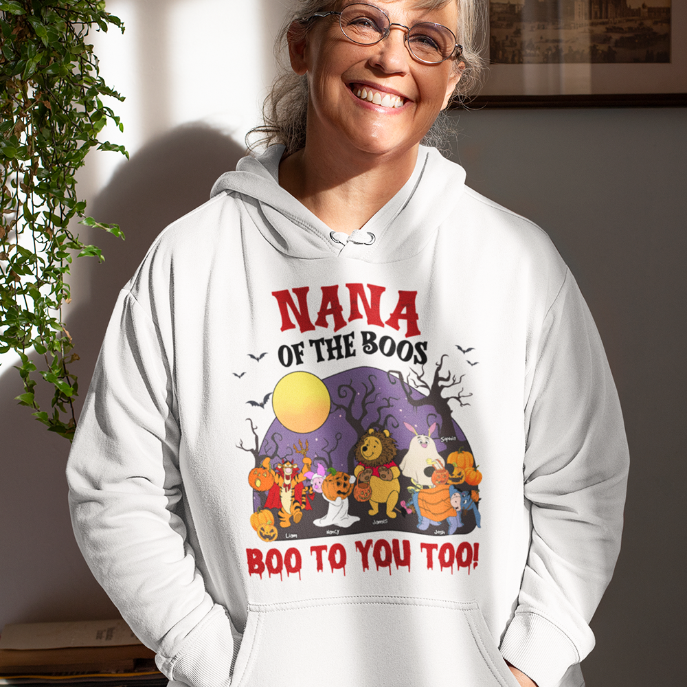 Personalized Nana Halloween Sweatshirt - Nana of The Boos Halloween Shirt