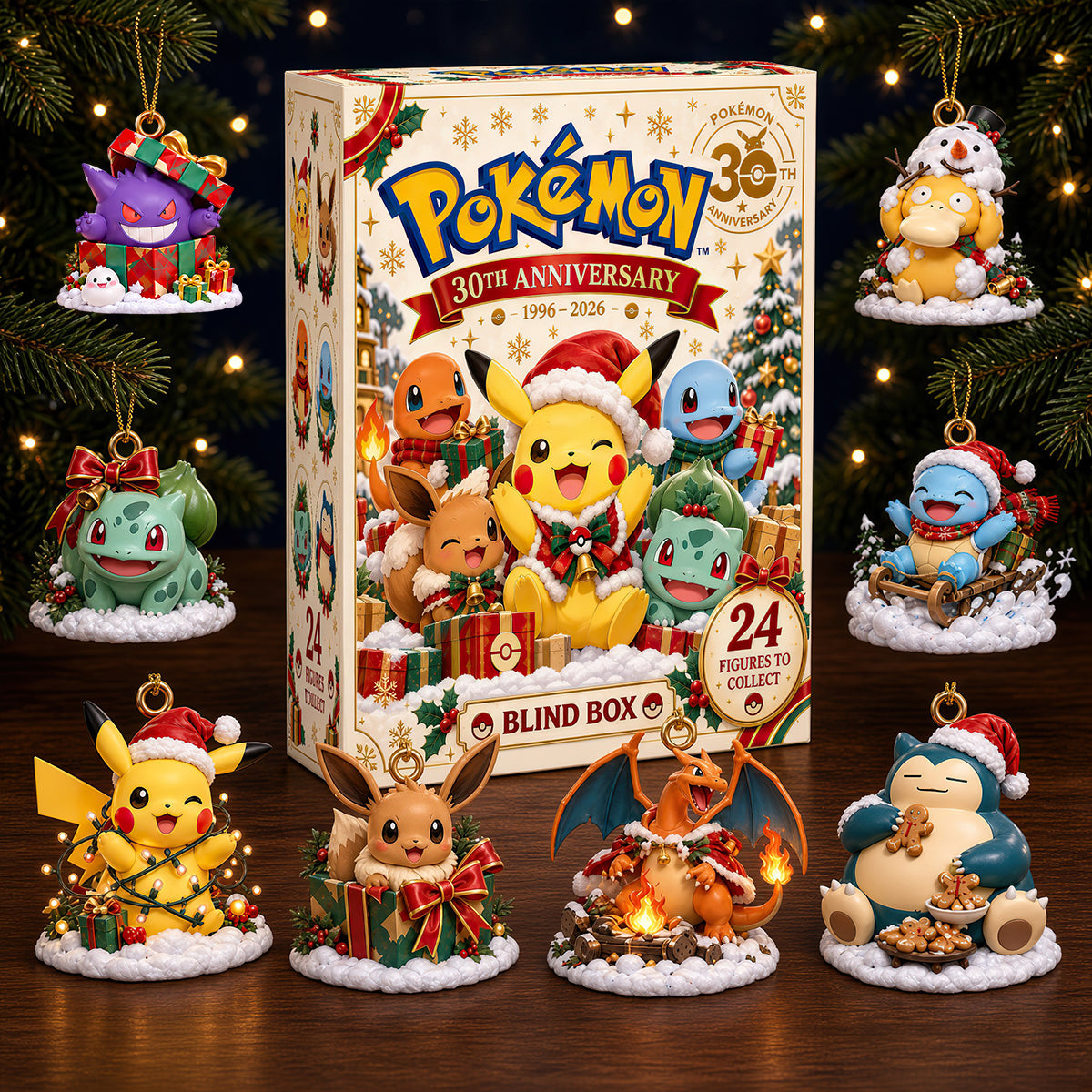 Lovely Mischief Christmas Advent Calendar Blind Box - Personalized Christmas Gifts For Family 01ttdt091026 Advent Calendar PopCulturePrints