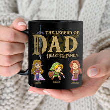 Load image into Gallery viewer, Personalized Legend of Dad Family Mug Coffee Mug PopCulturePrints
