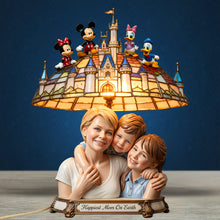 Load image into Gallery viewer, Happiest Mom On Earth - Personalized Mom and Kids Light Box Gifts Light Box PopCulturePrints
