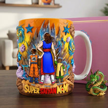 Load image into Gallery viewer, “Unleash Your Inner Superhero!” - Personalized Ultimate Warrior Mom Coffee Mug - Gift for Moms, Grandmas, and More Coffee Mug PopCulturePrints
