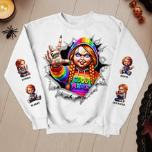 Load image into Gallery viewer, Good Mama: Rock Your Style with Custom Personalization - Halloween Shirt for Moms and Grandmas AOP Products PopCulturePrints
