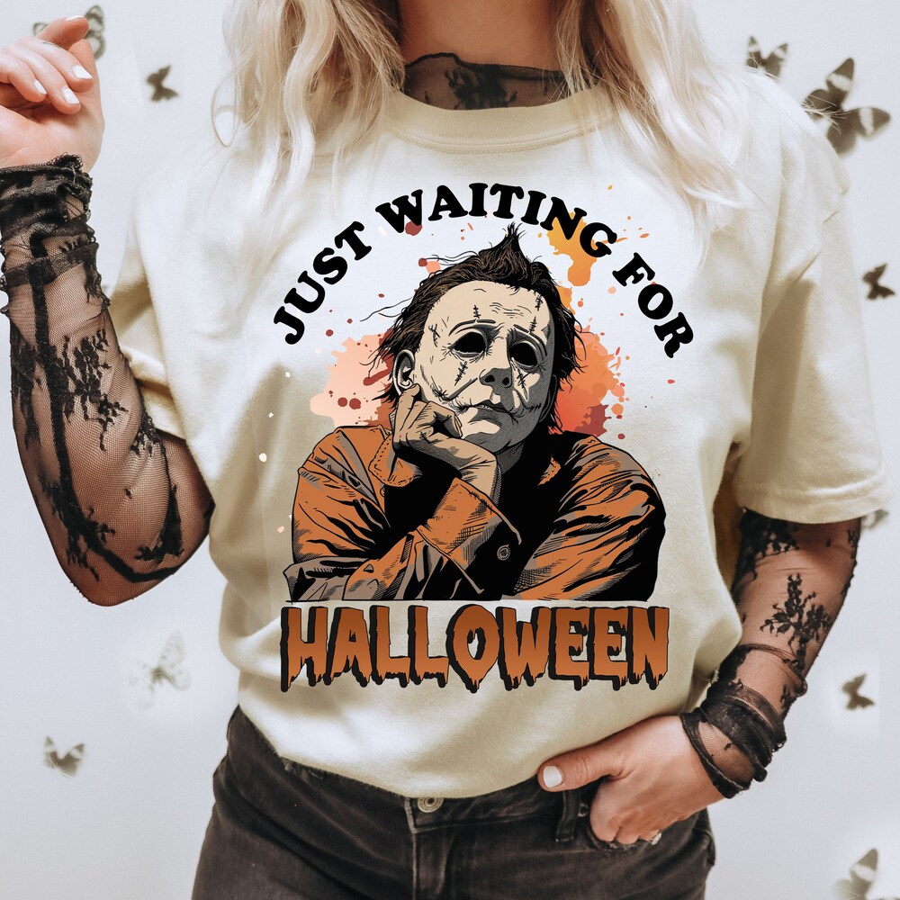 Waiting for Halloween Like T-Shirt