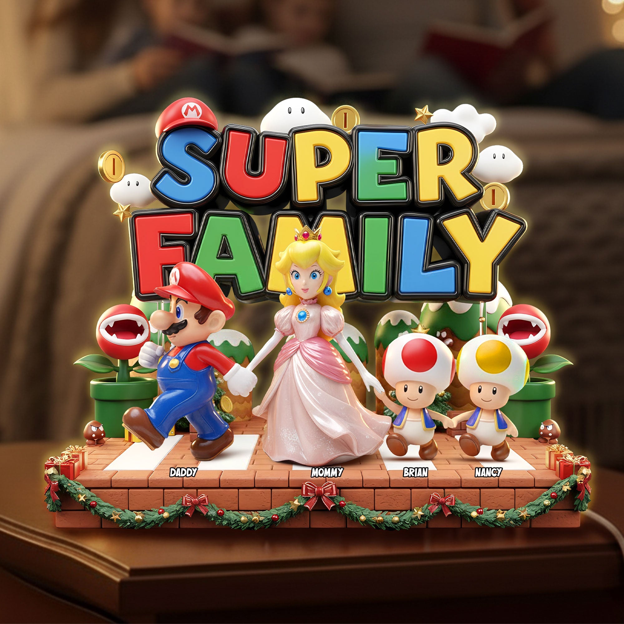 "Celebrate Your Family Bond with Light!" - Custom Acrylic Light Box - Perfect Personalized Gift for Everyone Light Box PopCulturePrints
