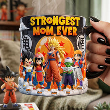 Load image into Gallery viewer, "Strongest Mom Ever" – Customized Magic Mug for Mom, Perfect Gift for Mother's Day, Birthdays, and More Coffee Mug PopCulturePrints
