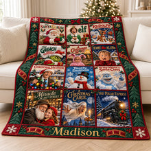 Load image into Gallery viewer, Nostalgia Cinematic Blanket - A Personalized Gift for Movie Lovers
