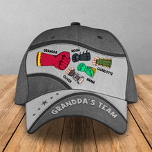 Load image into Gallery viewer, Personalized Superhero Dad Cap - Custom Father&#39;s Day Gift
