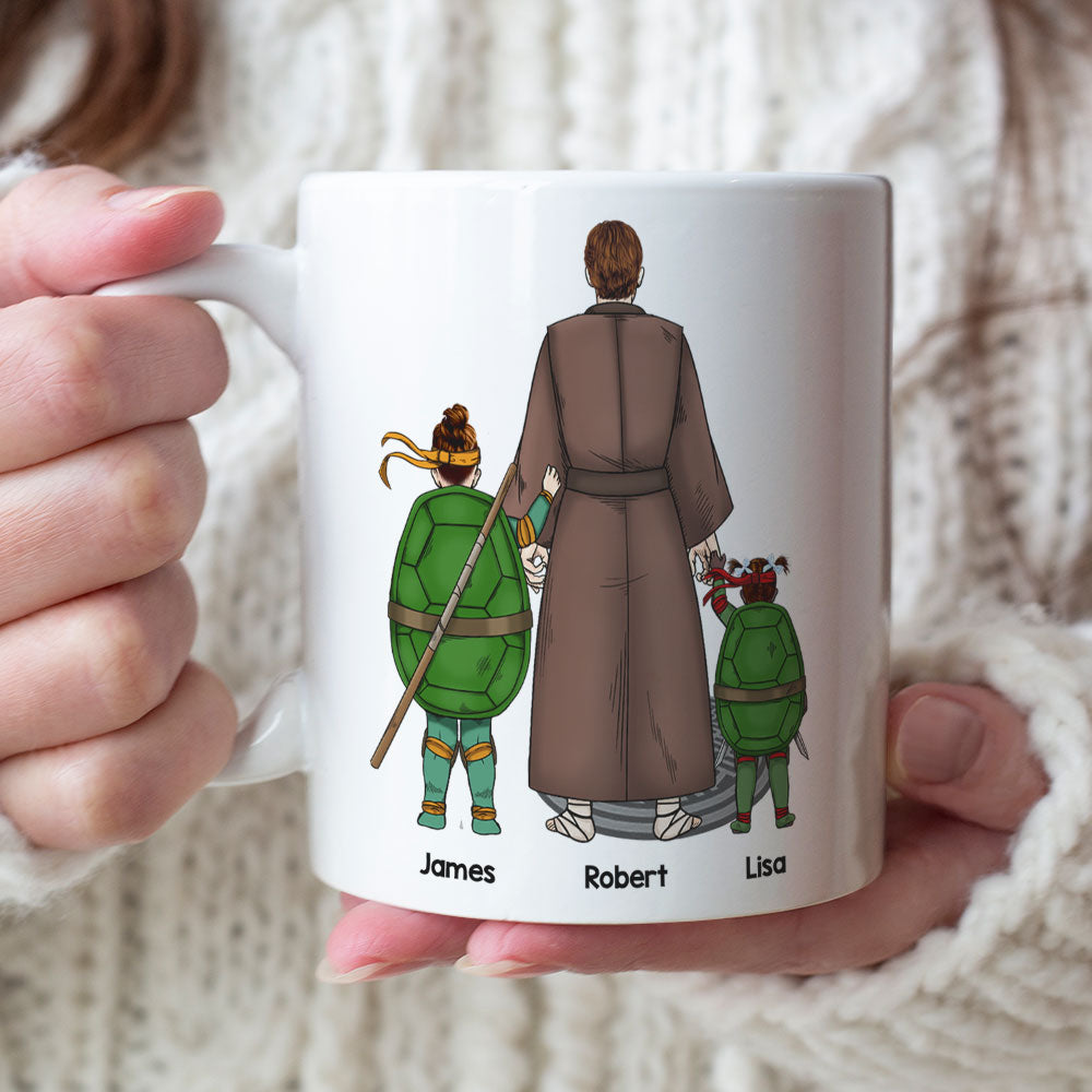 Personalized Pop Culture Dad Mug - Best Dad Ever Coffee Mug PopCulturePrints
