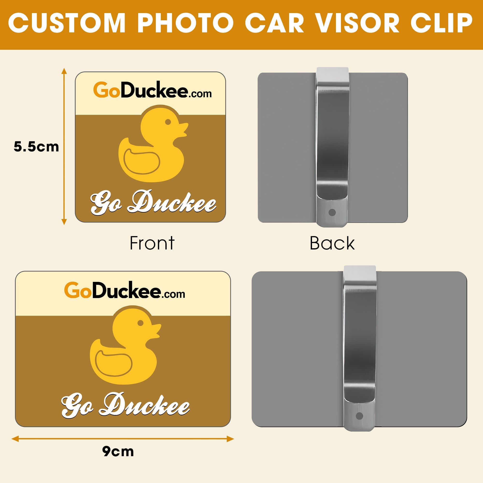 Personalized LGBT Couple Car Visor Clip - Drive Safe Gift Caps PopCulturePrints