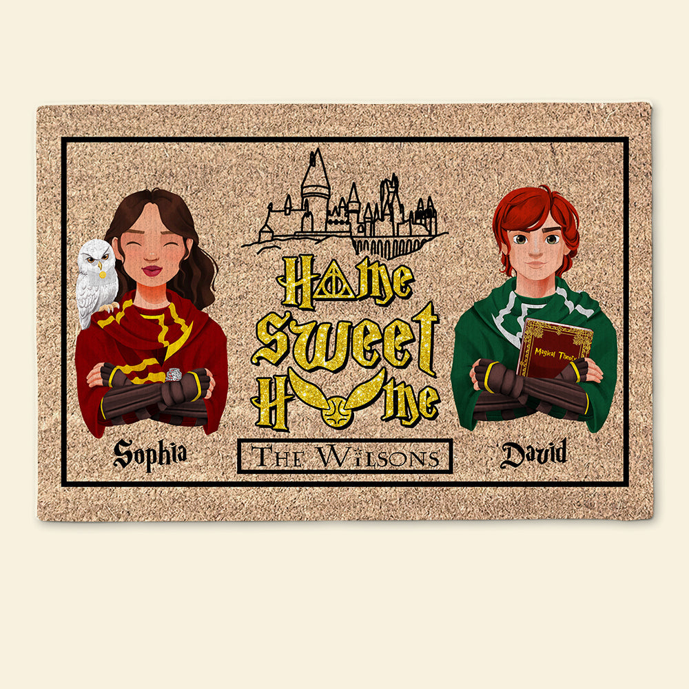 Personalized Wizarding World Welcome Mat