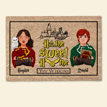 Load image into Gallery viewer, Personalized Wizarding World Welcome Mat
