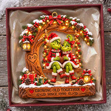 Load image into Gallery viewer, Growing Old Together - Personalized Christmas Ornament for Couples Ornament PopCulturePrints
