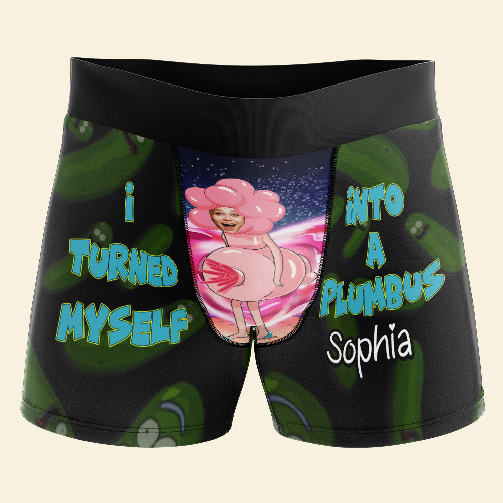 Custom Cartoon-Inspired His and Hers Underwear Set Boxer Briefs PopCulturePrints