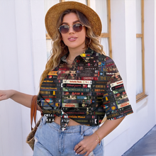 Load image into Gallery viewer, Unleash Your Inner Horror Fan – Customizable Horror Lovers Hawaiian Shirt
