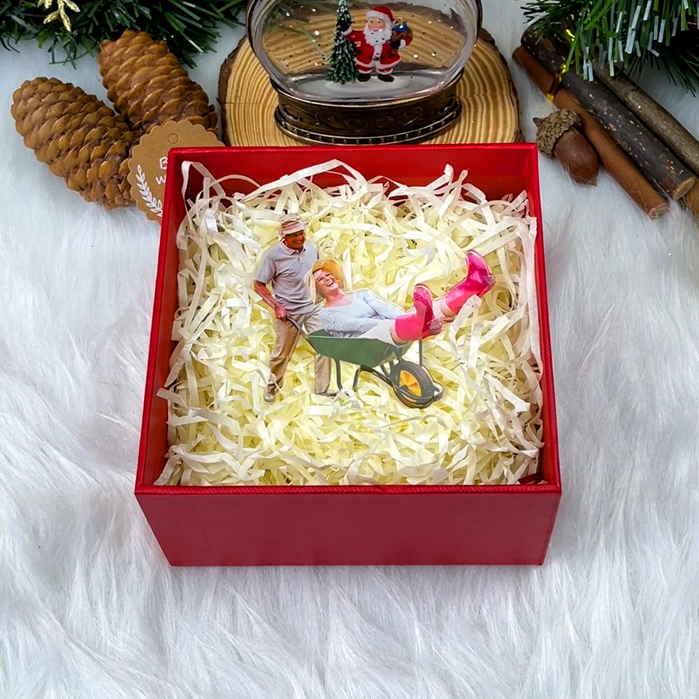 Personalized Gardeners' Photo Ornament Ornament PopCulturePrints