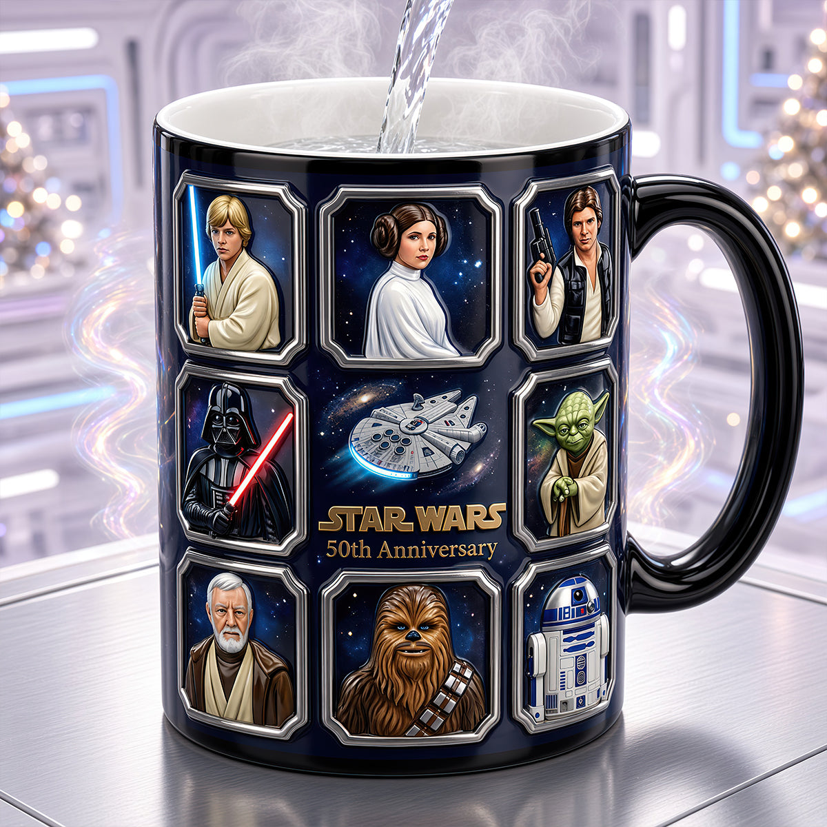 Warriors Precious Journey Merry 50th Anniversary Magic Mug - Personalized Gifts 01nadt141026 Coffee Mug PopCulturePrints